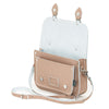 LEATHER MIDI SATCHEL ICED COFFEE - Zatchels - glott.no