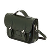 LEATHER MIDI SATCHEL IVY GREEN - Zatchels - glott.no