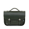 LEATHER MIDI SATCHEL IVY GREEN - Zatchels - glott.no
