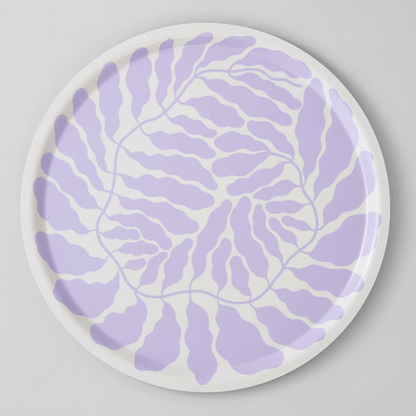 Lilac Leaves Round - Linnea Andersson - glott.no