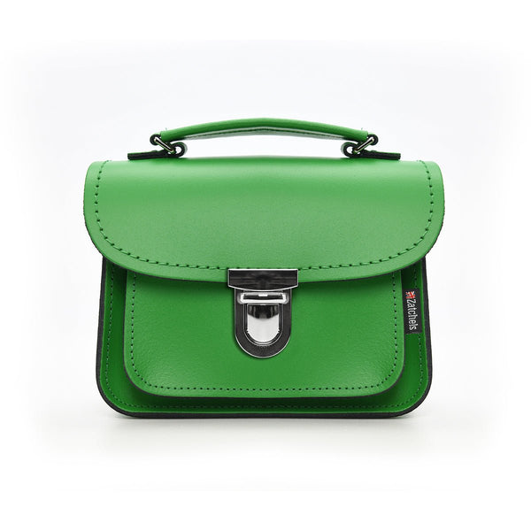 LUNA HANDMADE LEATHER BAG GREEN - Zatchels - glott.no