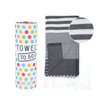Malibu Hammam Towel with gift box, Black - Towel to Go - glott.no