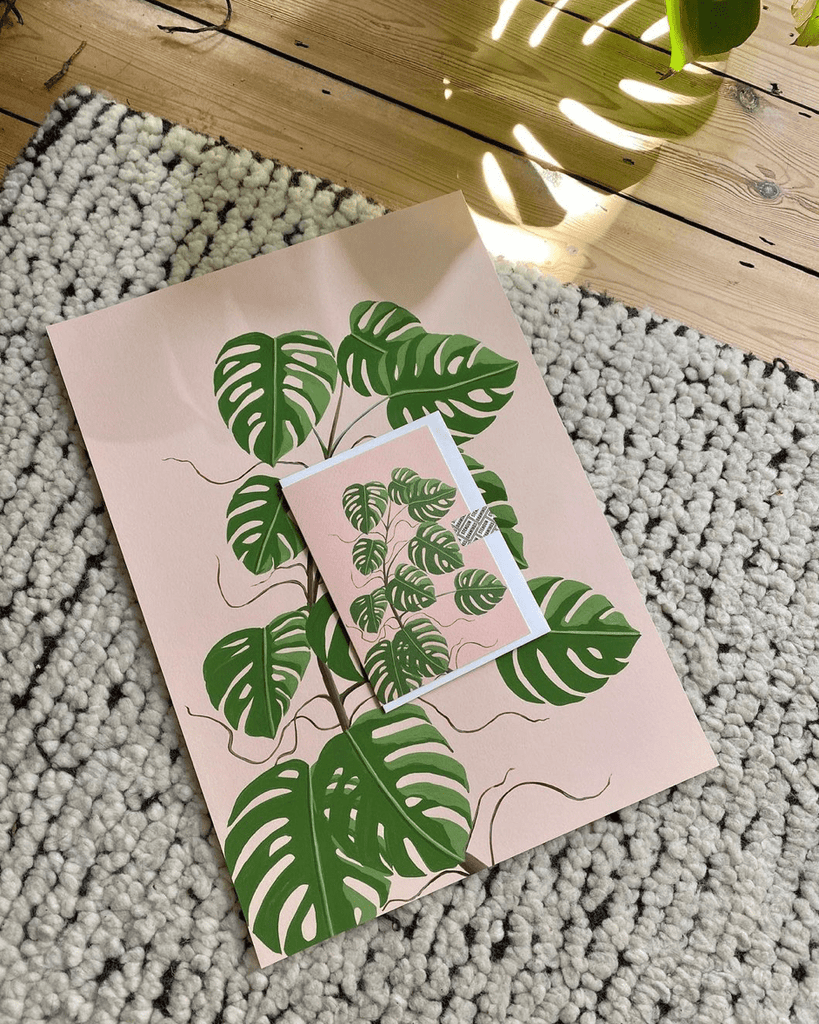 MONSTERA 2021 Print - Stengun Drawings - glott.no