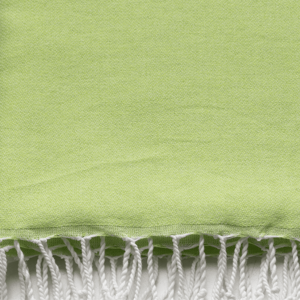 Neon Hammam Towel with Gift Box, Green/Blue - Towel to Go - glott.no