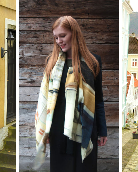Nordnes Wool and Silk Scarf - glott.no