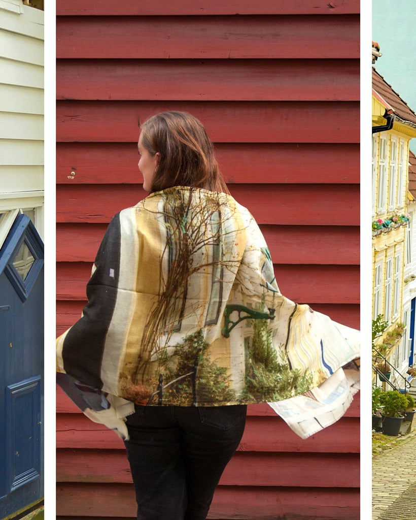 Nordnes Wool and Silk Scarf - glott.no