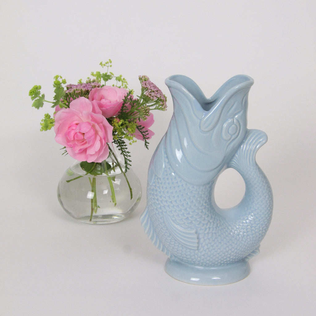 Pale Blue XL Gluggle Jug - glott.no