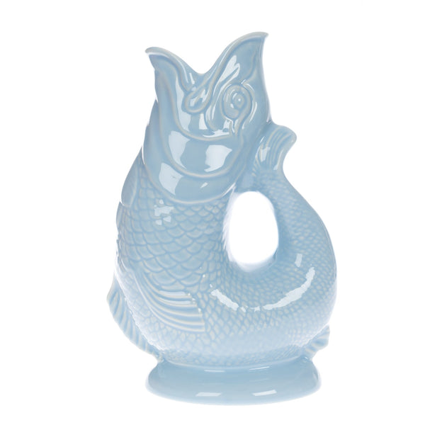 Pale Blue XL Gluggle Jug - glott.no