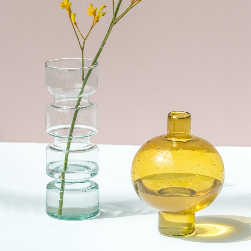 Paloma Recycled Glass Vase - Urban Nature Culture - glott.no