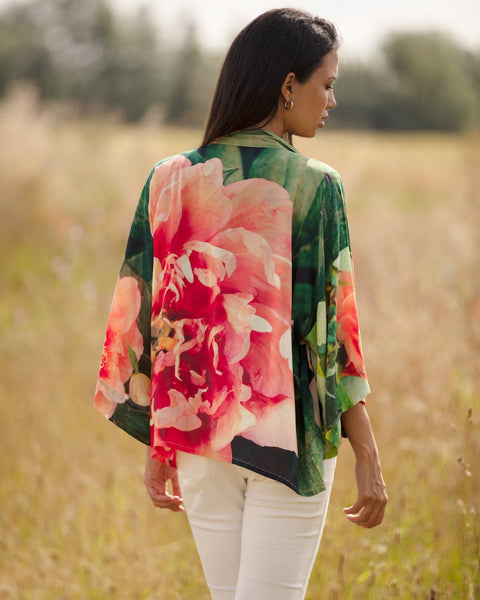 Peony Kimono - From My Mothers Garden - glott.no