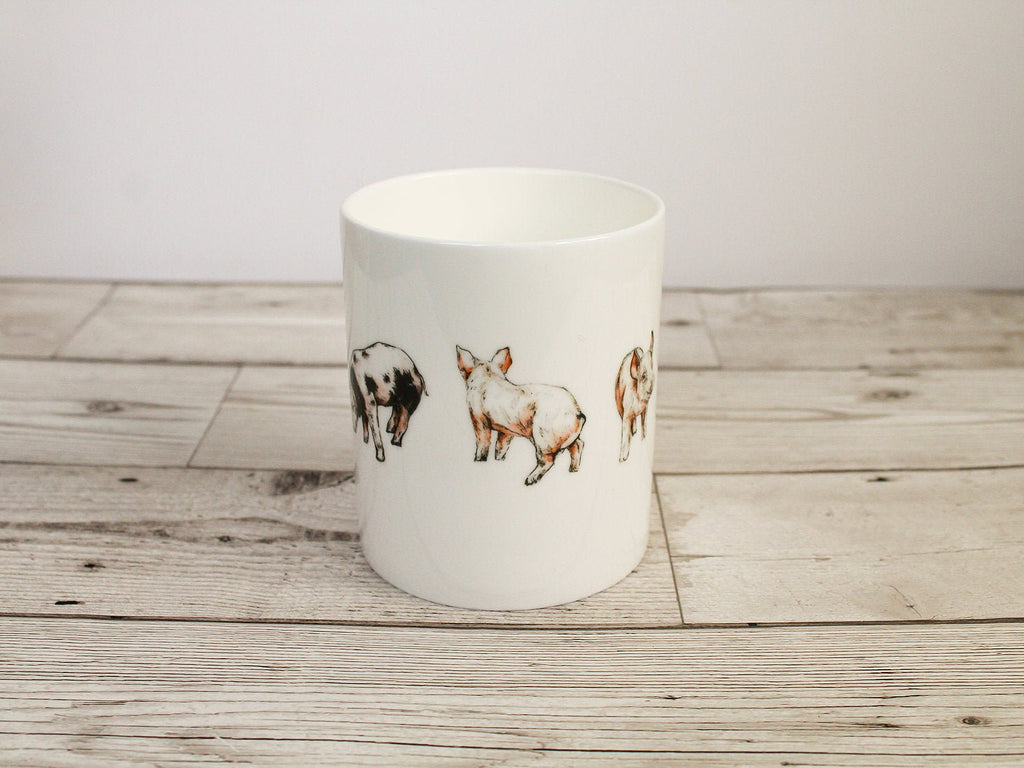 Piglets Bone China Mug - Gemma Keith - glott.no