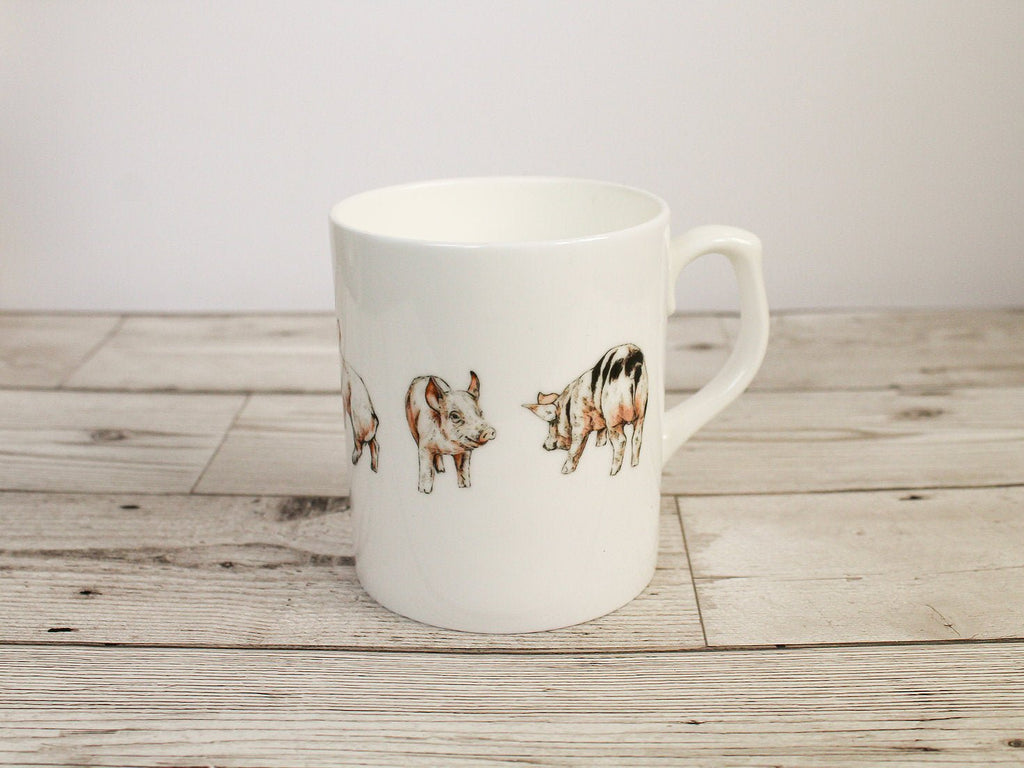Piglets Bone China Mug - Gemma Keith - glott.no