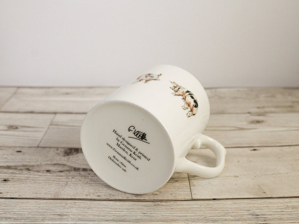 Piglets Bone China Mug - Gemma Keith - glott.no