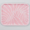 Pink Leaves Rectangle - Linnea Andersson - glott.no