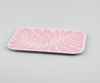 Pink Leaves Rectangle - Linnea Andersson - glott.no