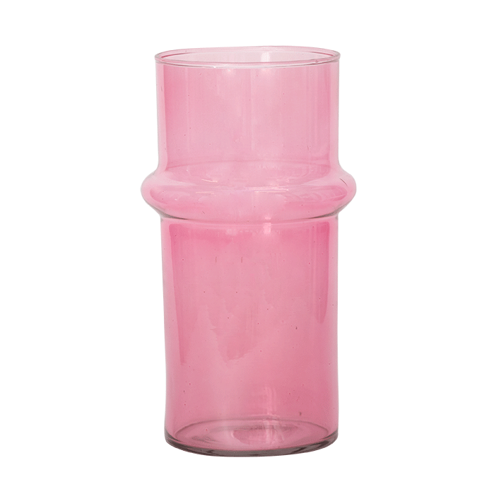 Pink Recycled Glass Vase - Urban Nature Culture - glott.no
