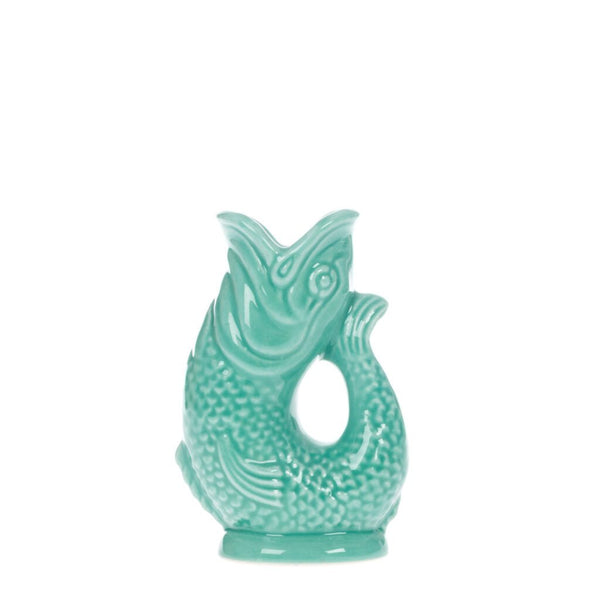 Sea Green Mini Gluggle Jug - glott.no