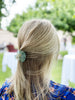 Shell Hair Clip Aqua - by Vivi - glott.no