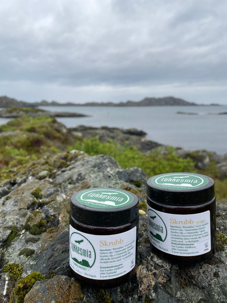 Skrubb med lime og tare - Lykkesmia - glott.no