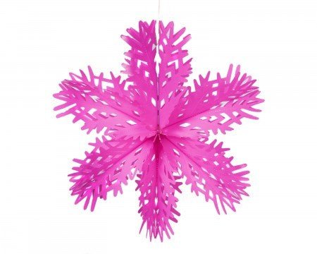 Snowflake Hanging Decoration - Acorn & Will - glott.no