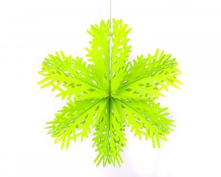 Snowflake Hanging Decoration - Acorn & Will - glott.no