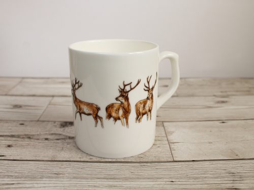 Stags Bone China Mug - Gemma Keith - glott.no