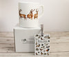 Stags Bone China Mug - Gemma Keith - glott.no