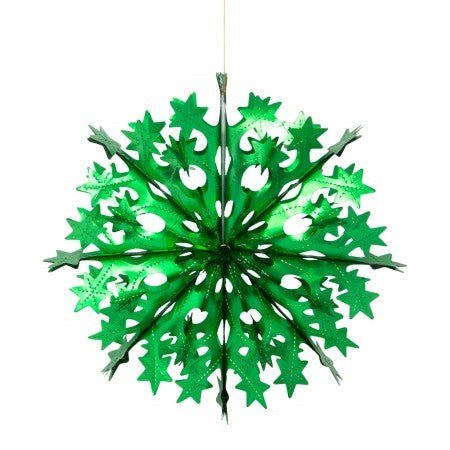Starry Snowflake Hanging Decoration - Acorn & Will - glott.no