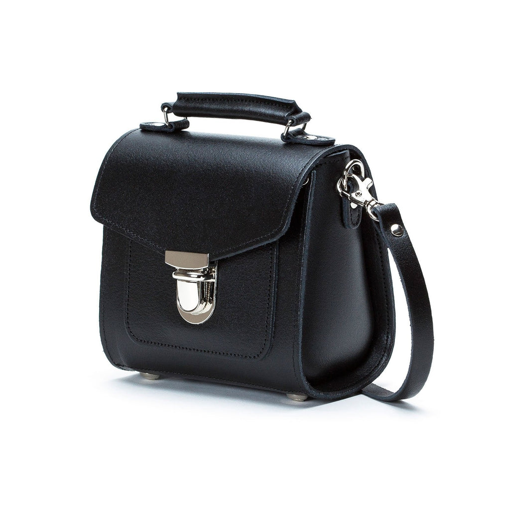 SUGARCUBE HANDBAG BLACK SMALL - Zatchels - glott.no