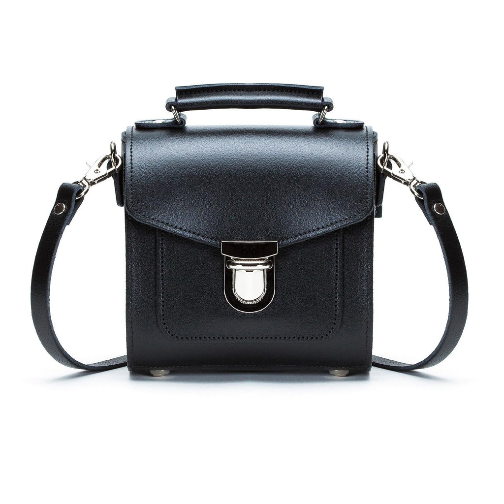 SUGARCUBE HANDBAG BLACK SMALL - Zatchels - glott.no