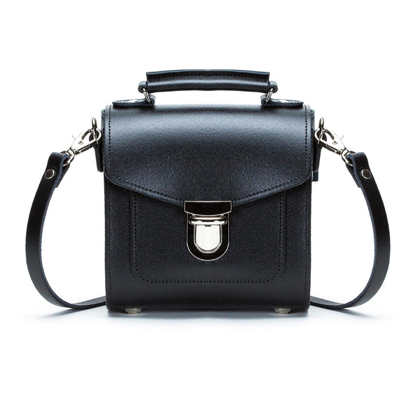 SUGARCUBE HANDBAG BLACK SMALL - Zatchels - glott.no