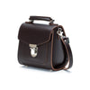 SUGARCUBE HANDBAG DARK BROWN PLUS - Zatchels - glott.no