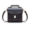 SUGARCUBE HANDBAG DARK BROWN PLUS - Zatchels - glott.no