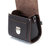 SUGARCUBE HANDBAG DARK BROWN PLUS - Zatchels - glott.no