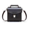 SUGARCUBE HANDBAG DARK BROWN SMALL - Zatchels - glott.no