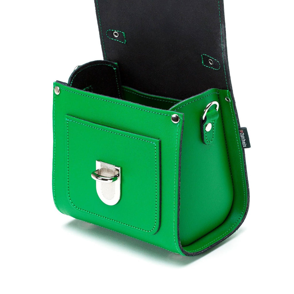 SUGARCUBE HANDBAG GREEN PLUS - Zatchels - glott.no
