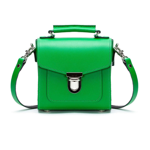 SUGARCUBE HANDBAG GREEN SMALL - Zatchels - glott.no