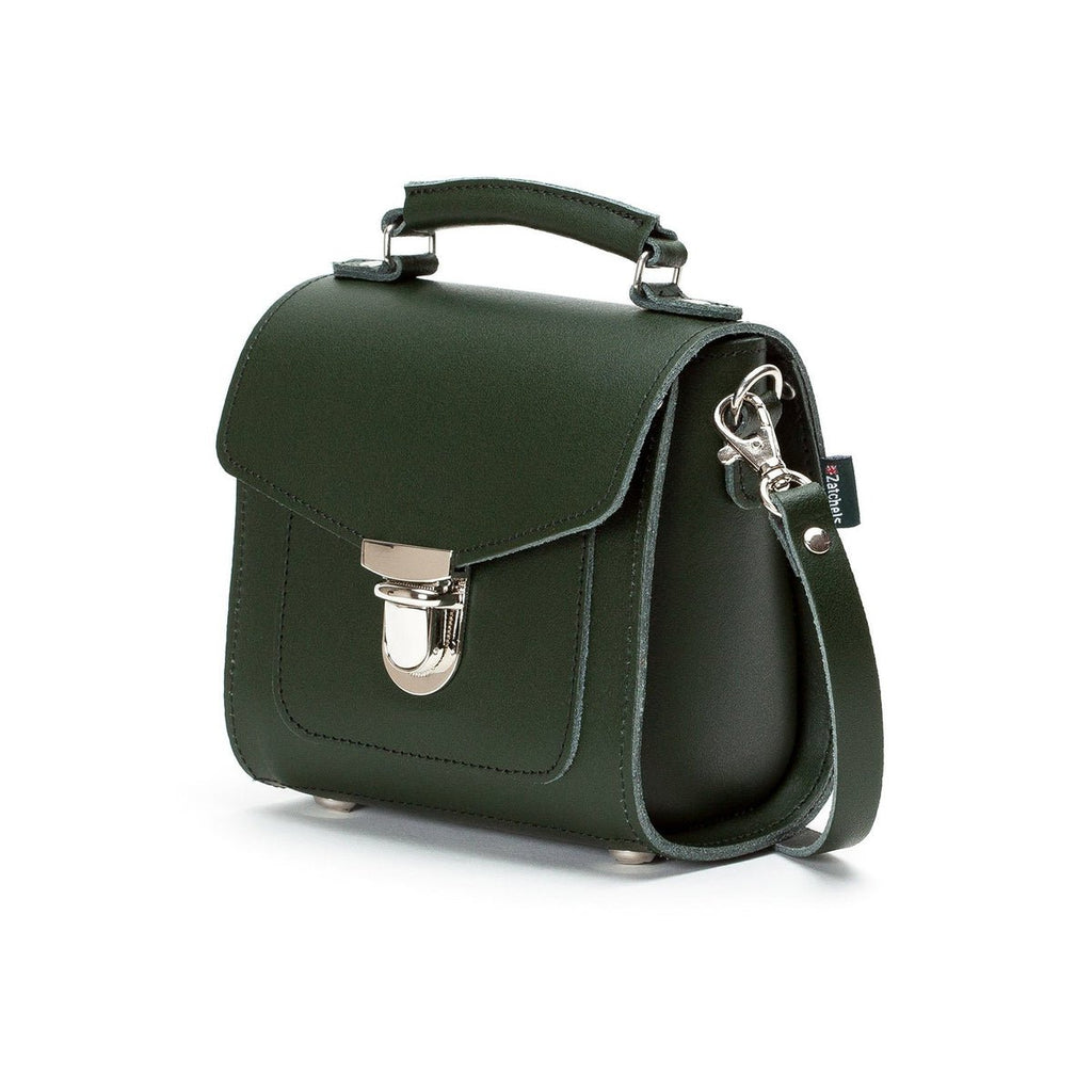 SUGARCUBE HANDBAG IVY GREEN PLUS - Zatchels - glott.no