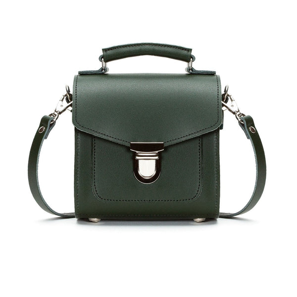 SUGARCUBE HANDBAG IVY GREEN SMALL - Zatchels - glott.no