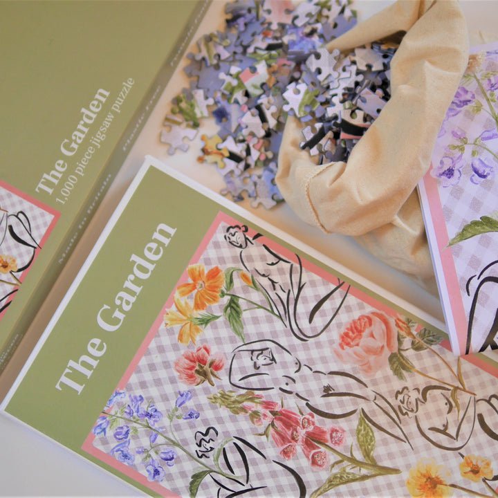 The Garden - 1000 Pieces - Pieces of the Puzzle - glott.no