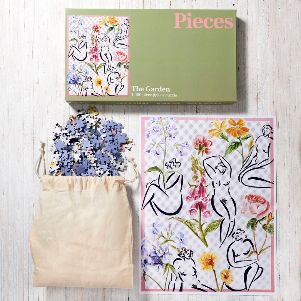 The Garden - 1000 Pieces - Pieces of the Puzzle - glott.no
