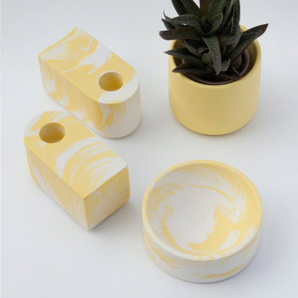 Trinket Bowl - Gul - Pois Adoro - glott.no