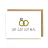 Wedding Card - Got Real - Unblushing - glott.no