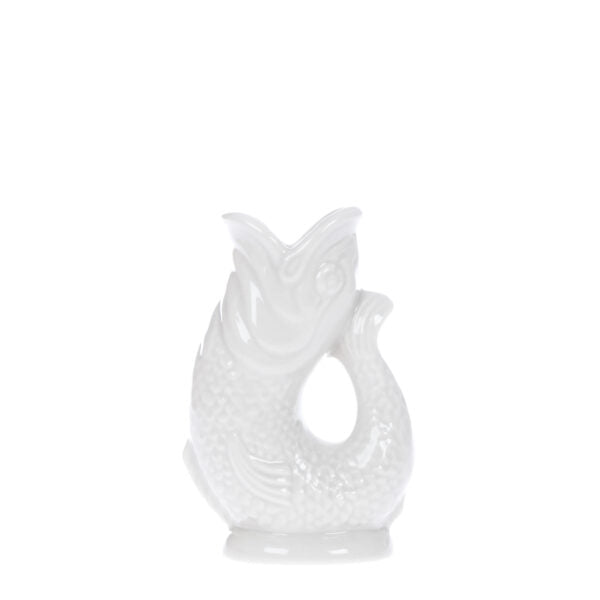 White Mini Gluggle Jug - glott.no