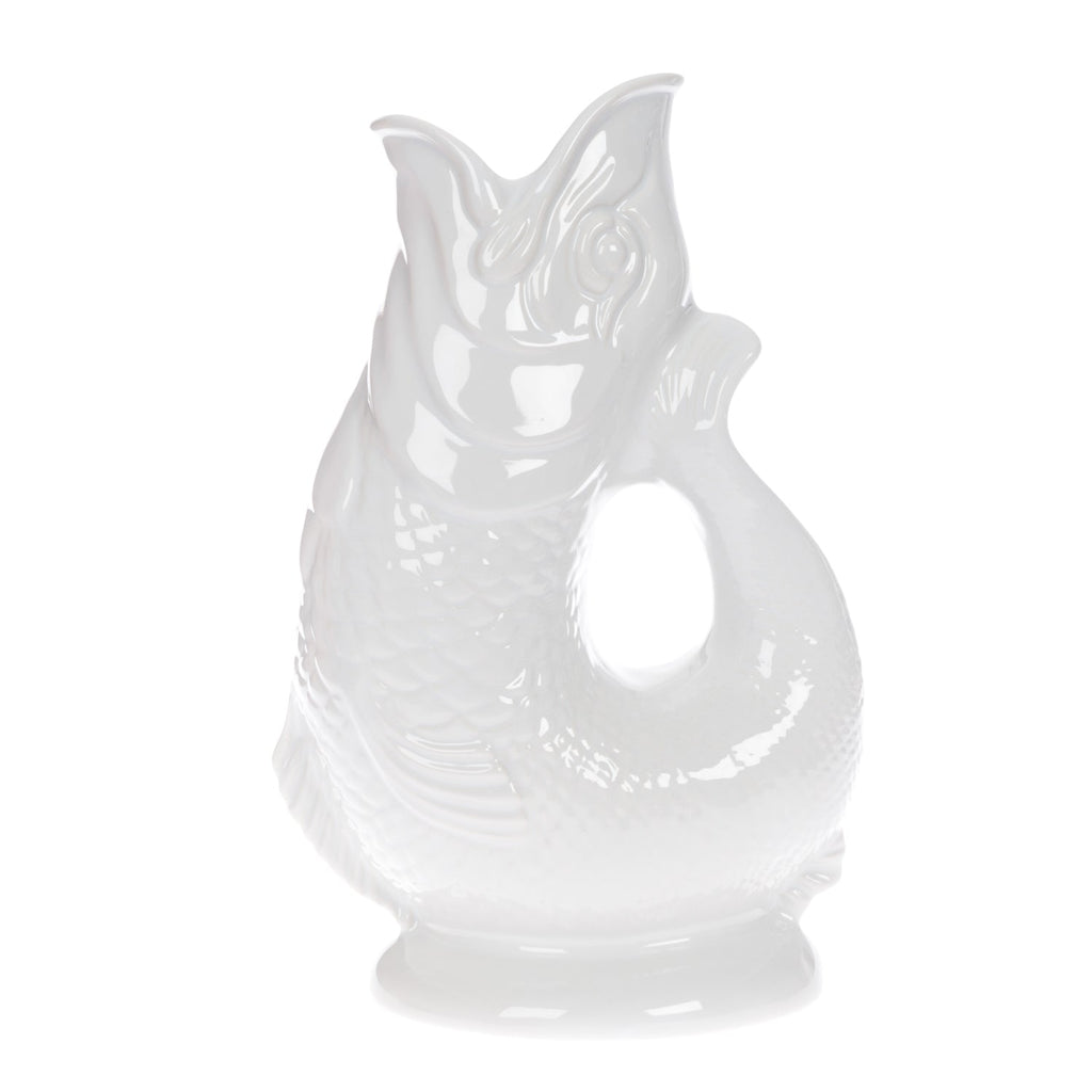 White XL Gluggle Jug - glott.no