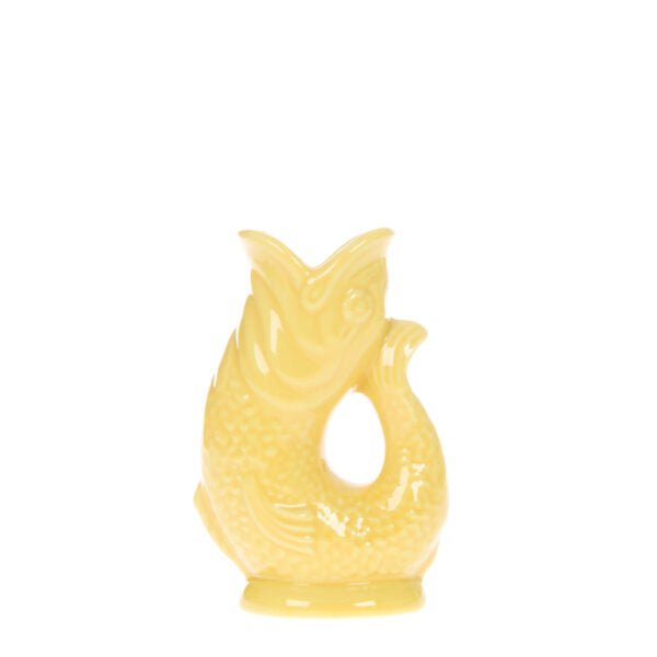 Yellow Mini Gluggle Jug - glott.no