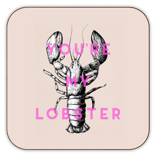 You're My Lobster - Coaster - Art Wow - glott.no